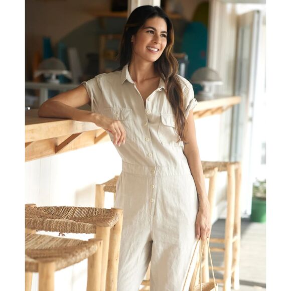 Outerknown S.E.A. Suit in natural color women’s size S - Picture 7 of 12